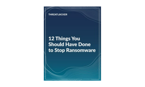 12 Steps for Stronger Ransomware Protection