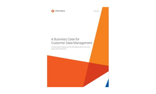 A Business Case for Customer Data Management