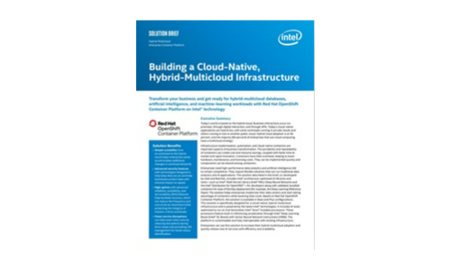 Building a Cloud-Native, Hybrid-Multicloud Infrastructure