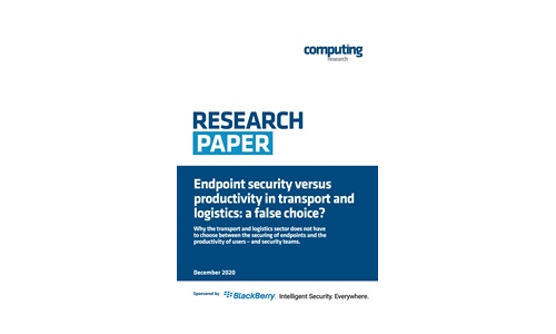 Endpoint security versus productivity in transport and logistics: a false choice?