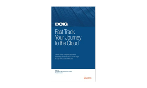 Fast Track Your Journey to the Cloud