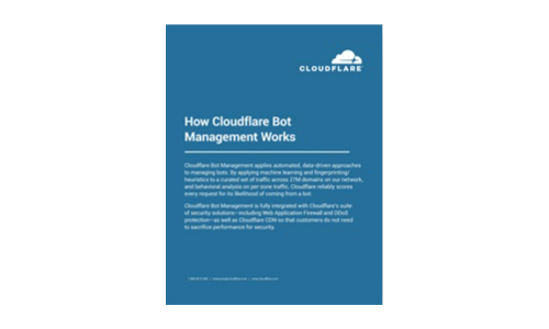 How Cloudflare Bot Management Works