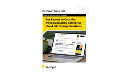 Key Factors to Consider when Evaluating Enterprise Cloud File Storage Solutions