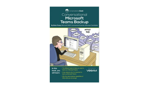 Microsoft Teams Backup - a Conversational Geek E-book