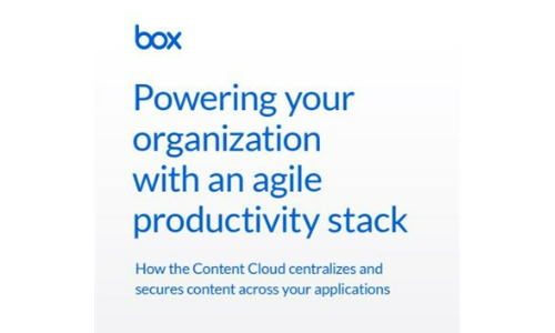 Powering your organisation with an agile productivity stack