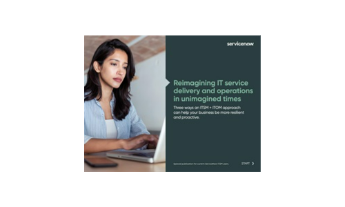 Reimagining IT service delivery and operations in unimagined times